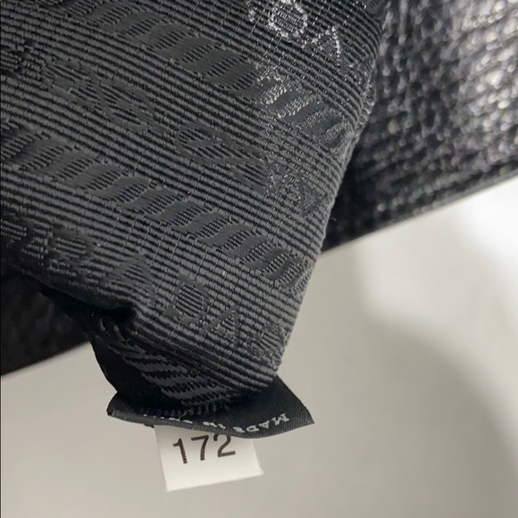 Prada 
Black Vitello Daino Leather Tote Bag - Picture 13 of 14